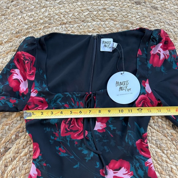 Princess‎ Polly Dress NWT Bayford Long sleeve Mini Size 2 XS Rose Fairygoth - Picture 6 of 9